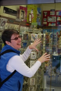 We arrived early and the store wasn't open yet - rats!